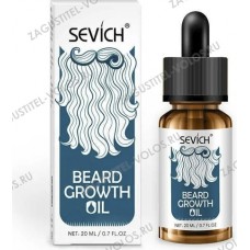 Масло для возобновления роста волос на бороде Sevich, 20 мл.
