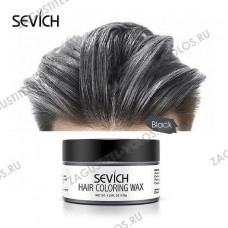 Sevich Воск - временная краска для волос (черный), 120 гр