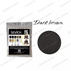 Sevich Загуститель для волос темно-коричневый, 100 гр (рефил).