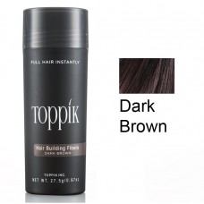 Пудра-загуститель волос Toppik (27 г.) - эконом, коричневый