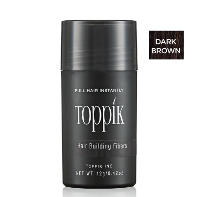 Пудра-загуститель волос Toppik (12 г.) - стандарт, коричневый