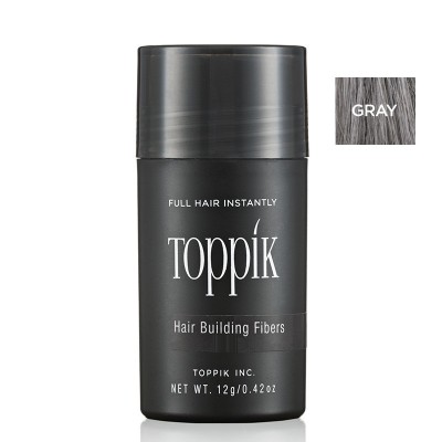 Пудра-загуститель волос Toppik (12 г.) - стандарт, седой