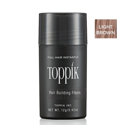 Пудра-загуститель волос Toppik (12 г.) - стандарт, светло-коричневый
