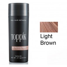 Пудра-загуститель волос Toppik (27 г.) - эконом, светло-коричневый