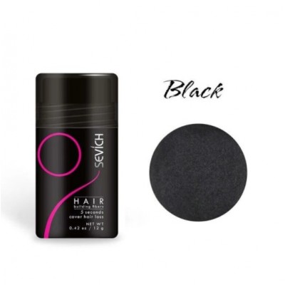 Загуститель для волос Sevich (черный), 12 гр